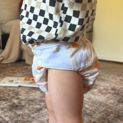 Cloth Diapers|Cloth Diapers>La Petite Ourse Evolution Washable Diaper - Crescent