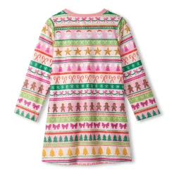 Outlet Fair Isle Nightdress 3-10 Kids Pajamas & Bathrobes