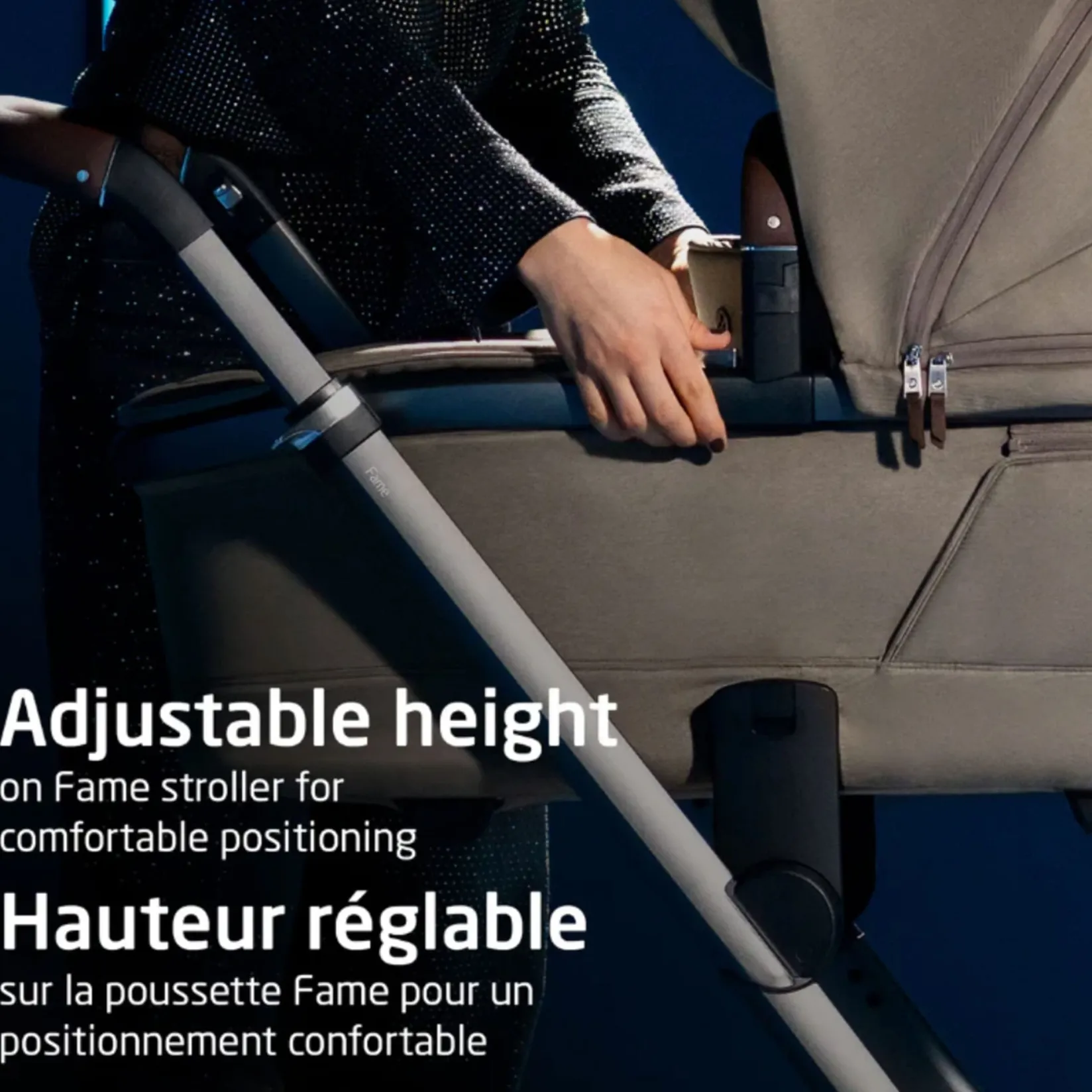 Strollers|Strollers & Trailers>Maxi-cosi Fame Bassinet - Twillic Black