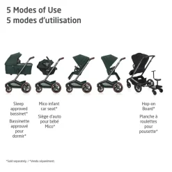 Outlet Fame Stroller - Twillic Black Kids Strollers|Strollers & Trailers