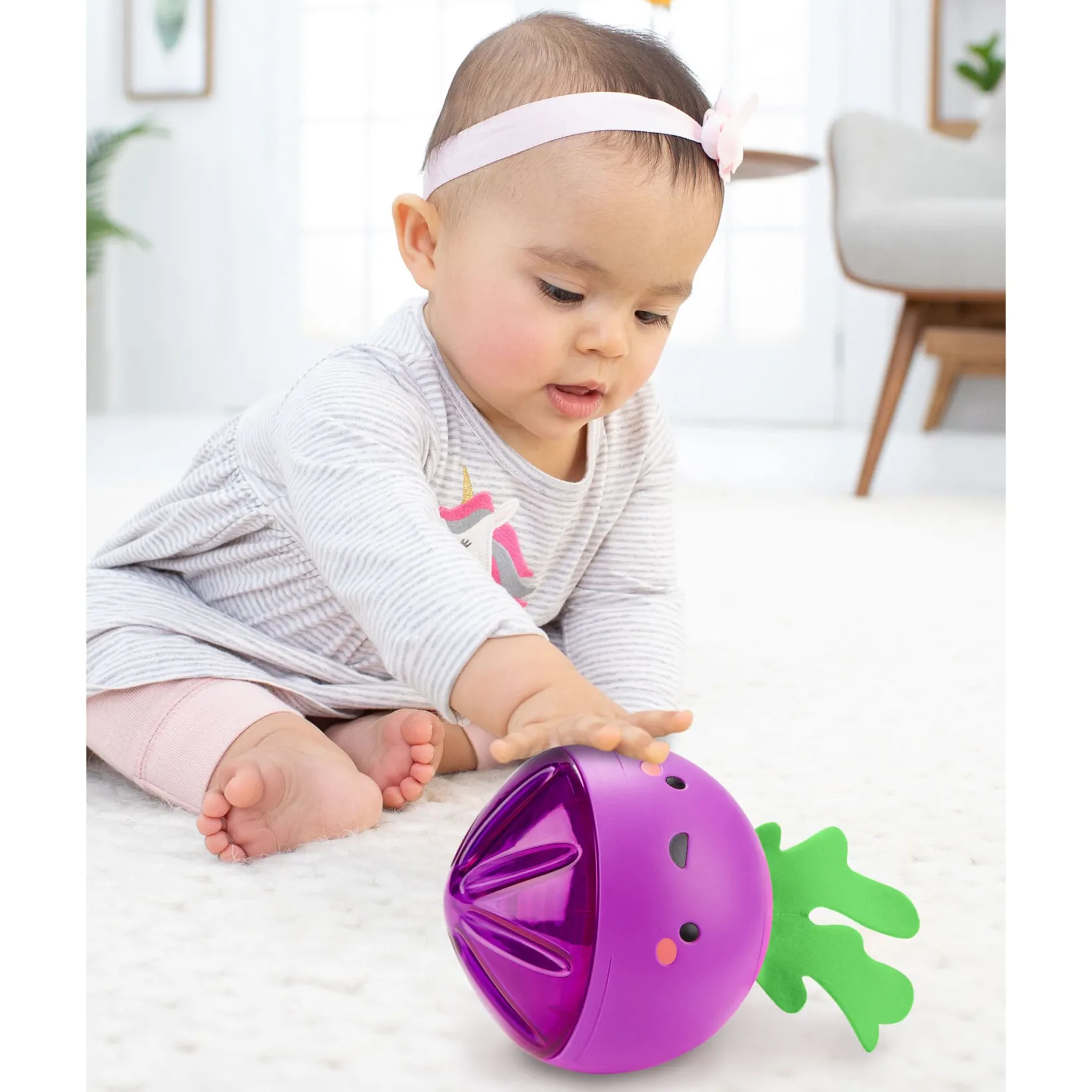 Developmental Toys|Balls & Stacking Toys>Skip Hop Farmstand Beetbox Crawl Ball