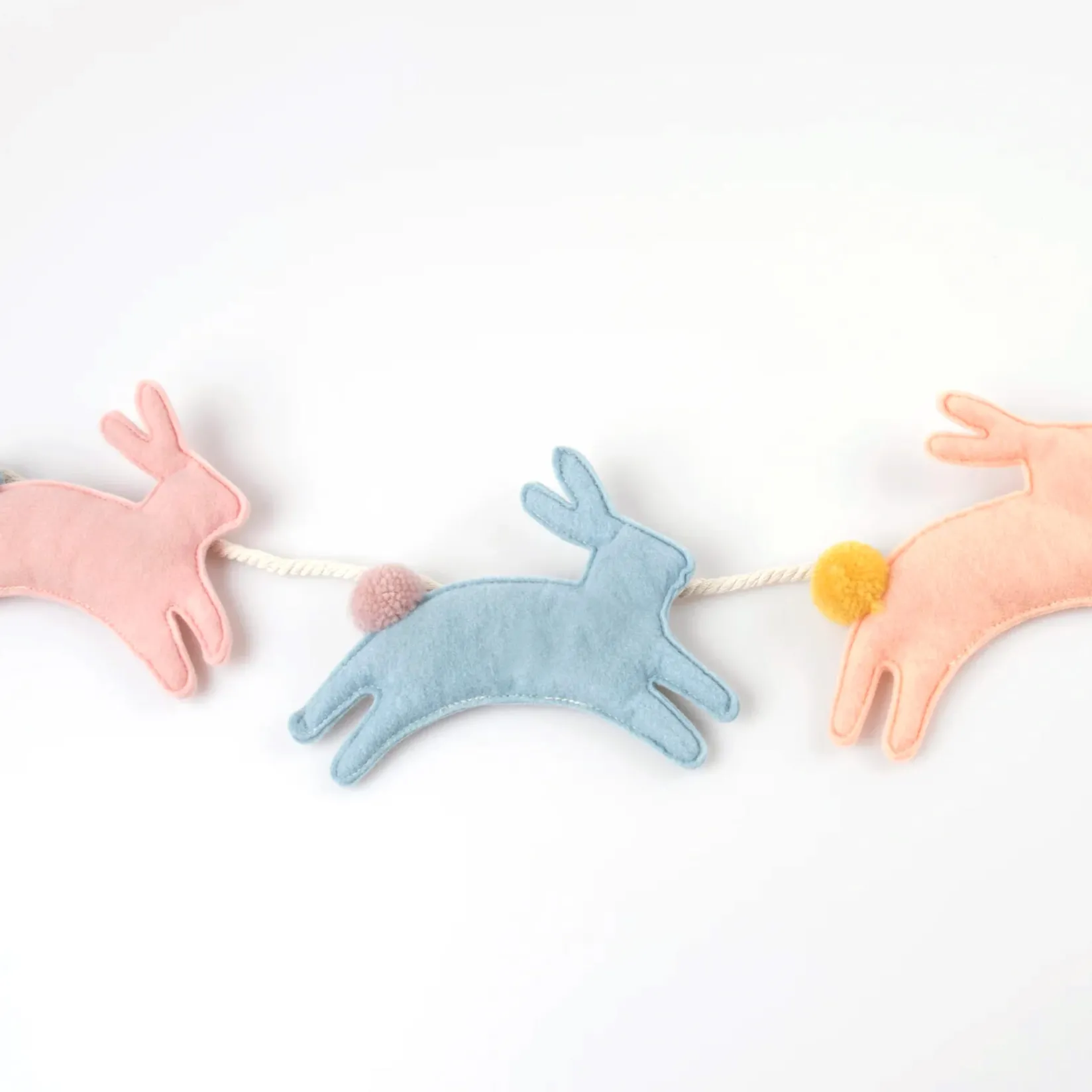 Discount Felt Bunny Garland Party Supplies