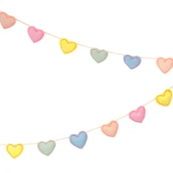 Online Felt Heart Garland Party Supplies