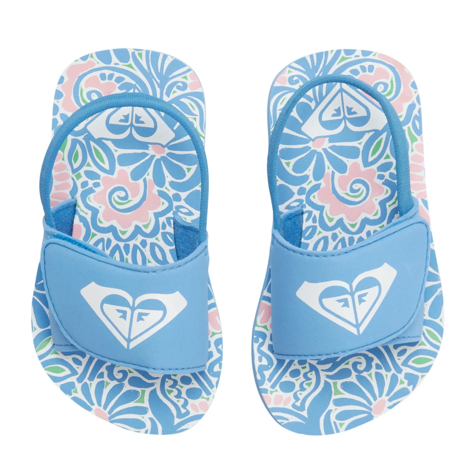 Sandals>Roxy Finn Sandals Sizes 5-10 Bleu