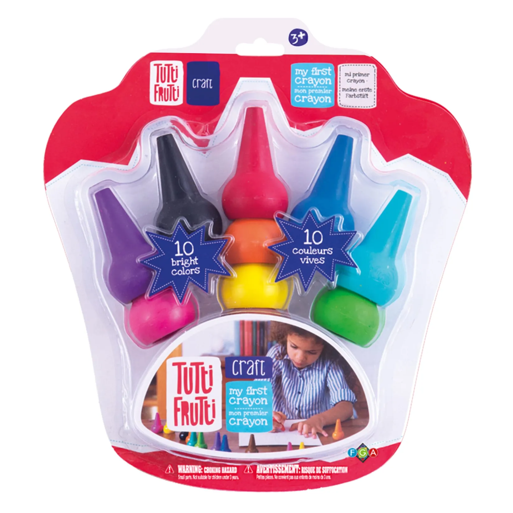 Diy & Activities>Tutti Frutti First Finger Pencils (10)