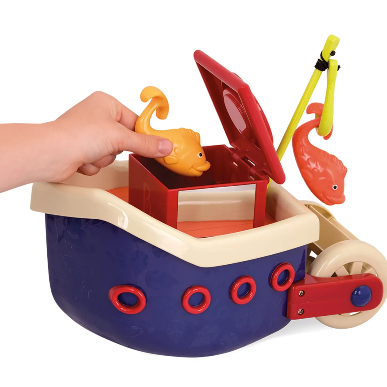 Bath Toys|Bath Accessories>Kid Jouets Fish & Splish Bath Toy