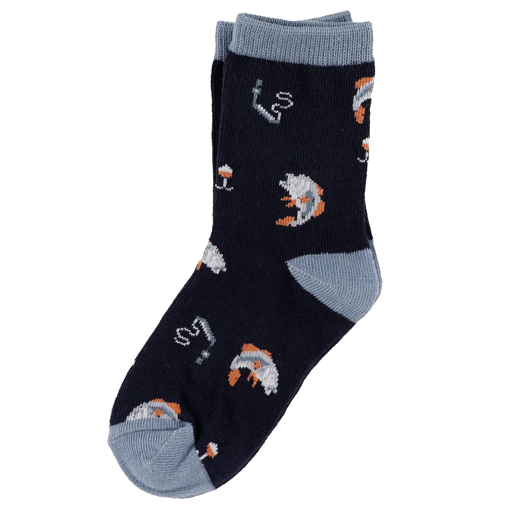 Socks|Underwear & Socks>Clement - Vetements Fish Socks 2-12y Navy