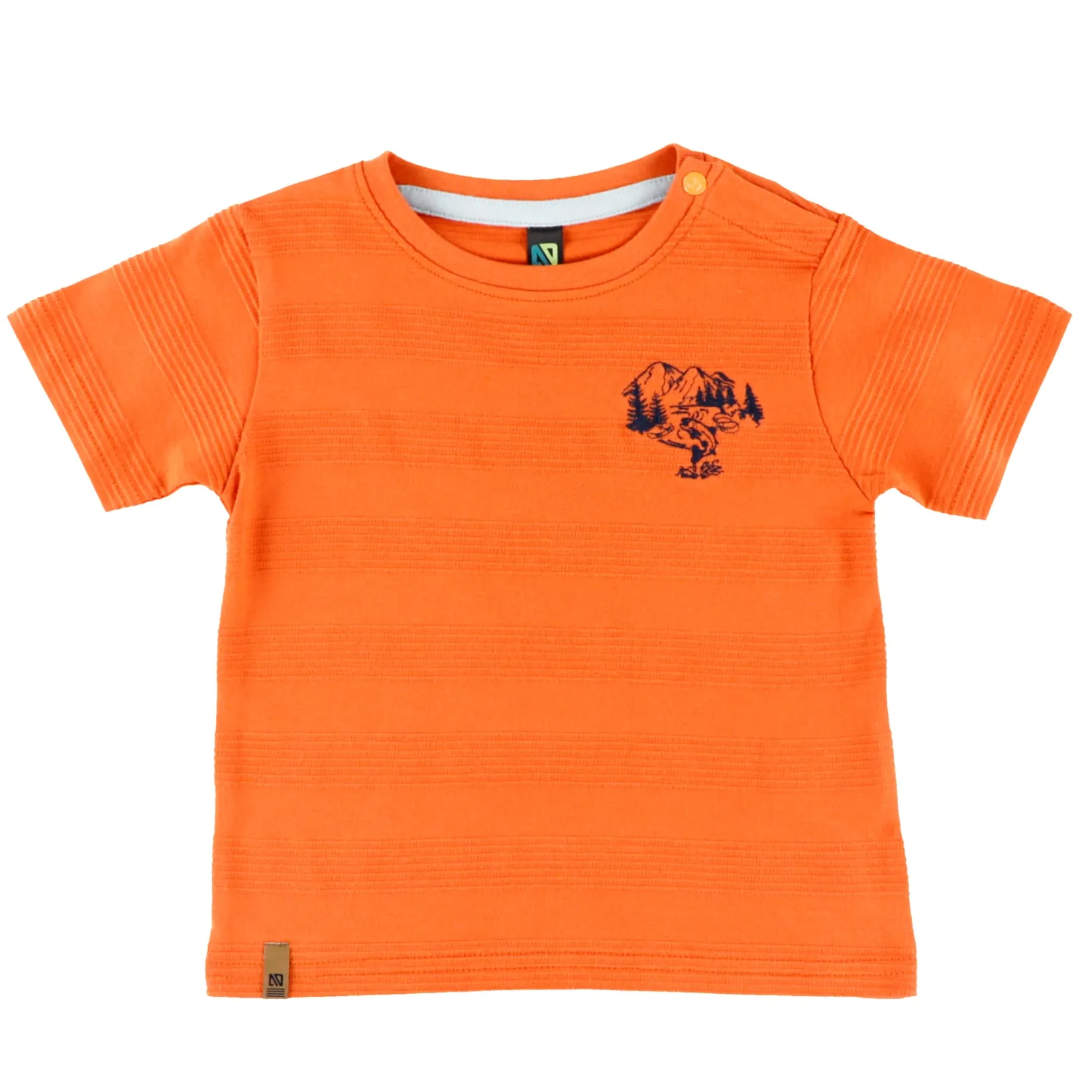 Clearance Fishing Striped T-shirt 6-24m BOY Tops