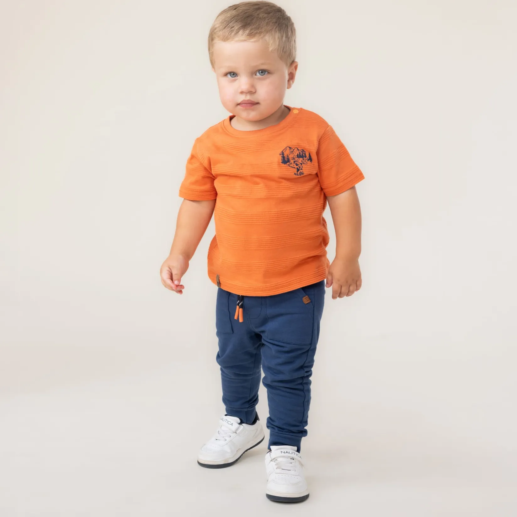 Clearance Fishing Striped T-shirt 6-24m BOY Tops