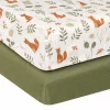 Sheets|Bedding>Jasxtek Fitted Sheets Set(2)- Fox