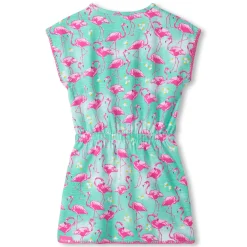 Dresses & Rompers>Hatley Flamingo Dress 4-8 Mint