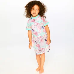 Hot Flamingos Beach Dress 7-12 Kids Swimsuits