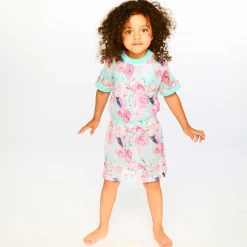 Online Flamingos Beach Dress 2-6 Kids Swimsuits