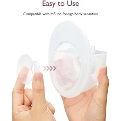 Online Flange Insert 21 mm for M5 Wearable Pump Breast Pumps|Breastfeeding