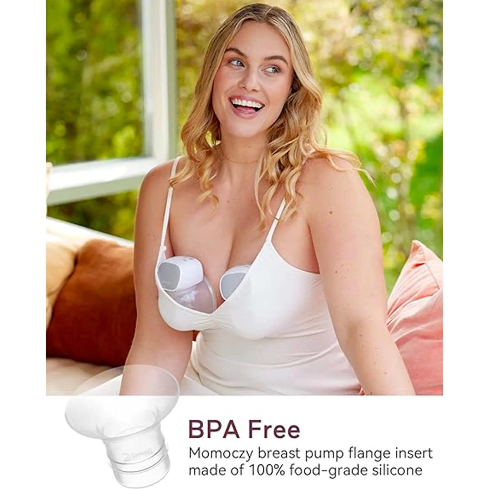 Outlet Flange Insert 21 mm for S12 Pro Breastfeeding|Breast Pumps