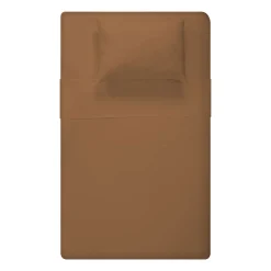 Online Flannel Double Sheet Set - Caramel Kids Sheets|Full & Queen Size Bedding