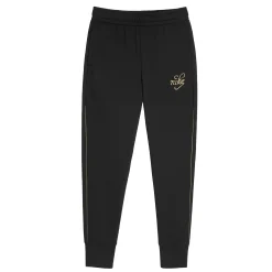 Sportswear|Pants & Jeans>Nike Fleece Jogger Shine 7-16 Black
