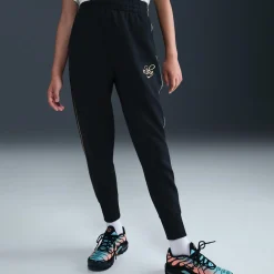 Sportswear|Pants & Jeans>Nike Fleece Jogger Shine 7-16 Black