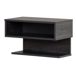 Nightstands>South Shore Floating Nightstand - Sazena Gray Oak