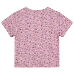 Tops>En Fant Floral Aop T-shirt 3-8 Pink
