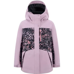 Outerwear|Coats & Jackets>Roxy Floral Block Parka 8-16y Lilac