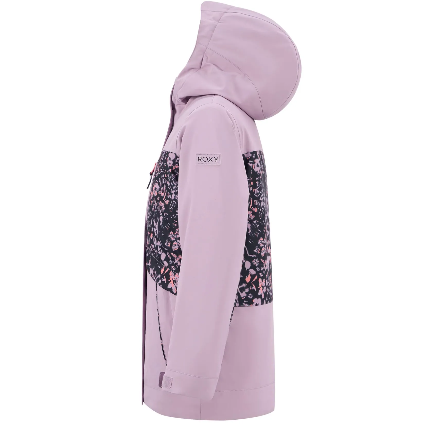 Outerwear|Coats & Jackets>Roxy Floral Block Parka 8-16y Lilac