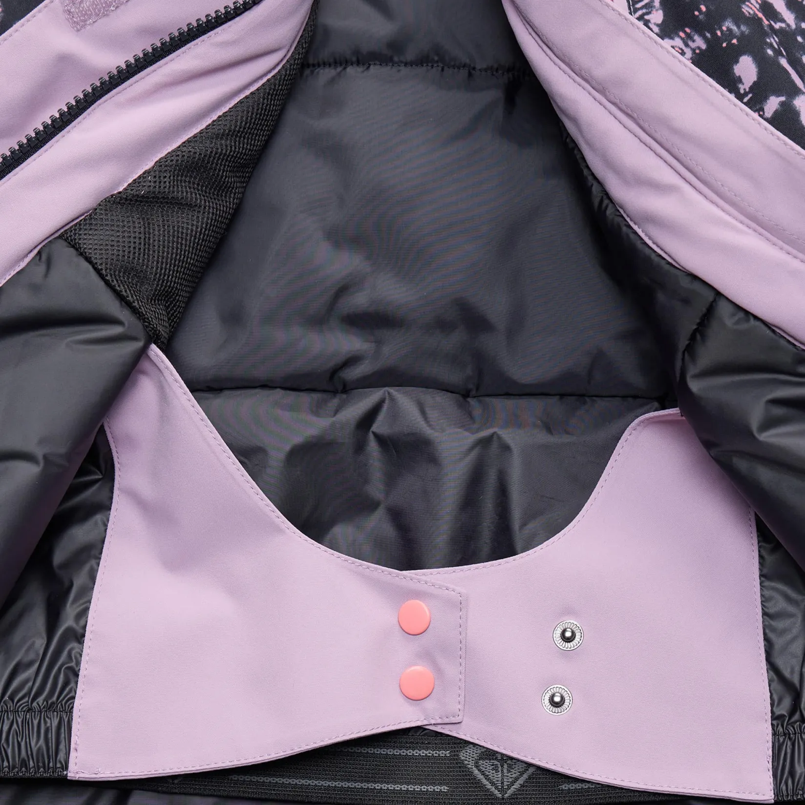 Outerwear|Coats & Jackets>Roxy Floral Block Parka 8-16y Lilac