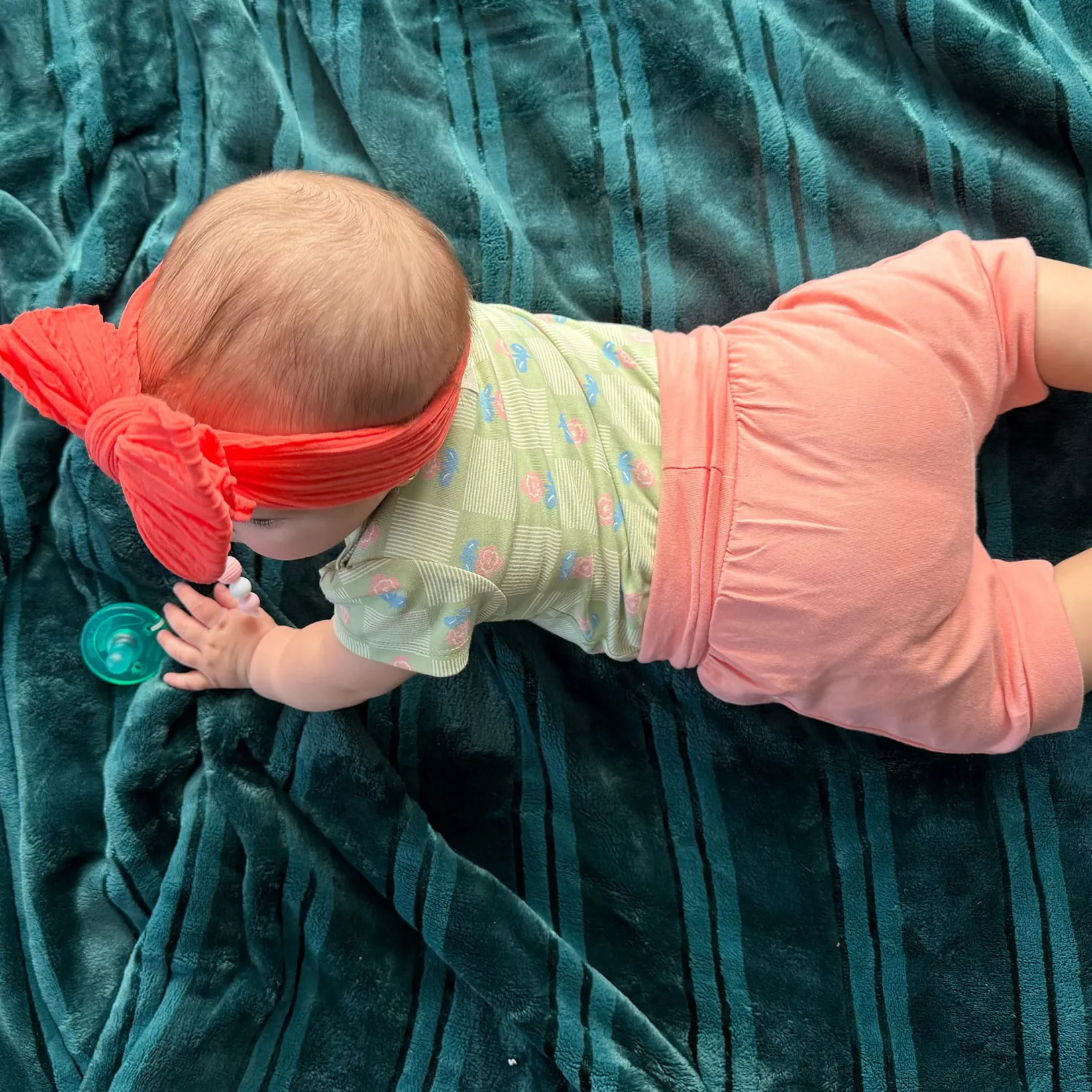 Hot Floral Check Bodysuit 3-24m Tops