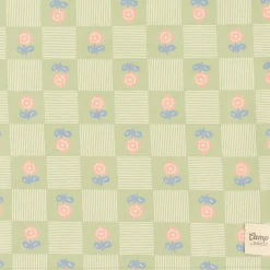 New Floral Check T-shirt 2-8y Kids Tops