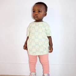 New Floral Check T-shirt 2-8y Kids Tops