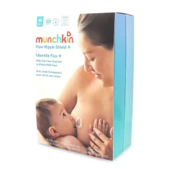 Breastfeeding|Breast Pumps>Munchkin FLOW Nipple Shield + Starter Kit 20mm