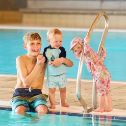 Swimsuits>Color Kids Flower Aop Baby Suit 9-18m Coral