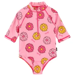 Online Flower AOP UV Swuimsuit 2-10y Kids Swimsuits