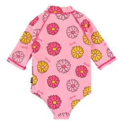 Online Flower AOP UV Swuimsuit 2-10y Kids Swimsuits