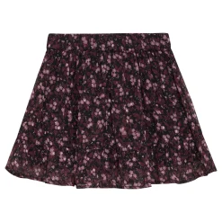 Skirts>Creamie Flower Print Skirt 3-6 Black
