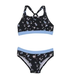 Swimsuits>Nano Flowers Bikini 4-14 Black