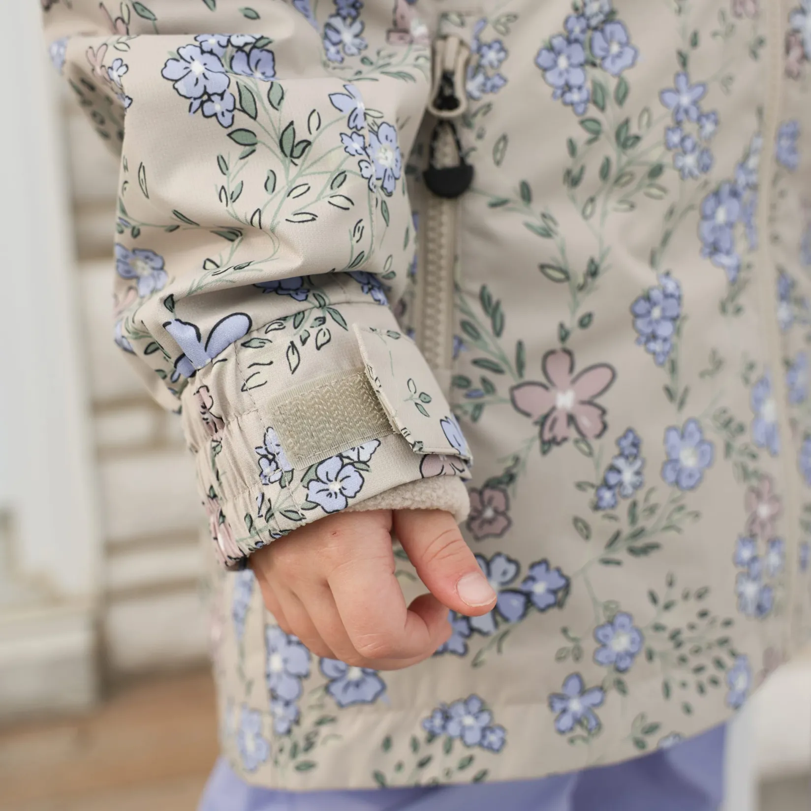 Outerwear>Deer Mountain Flowers 3in1 Set 2-6 Beige