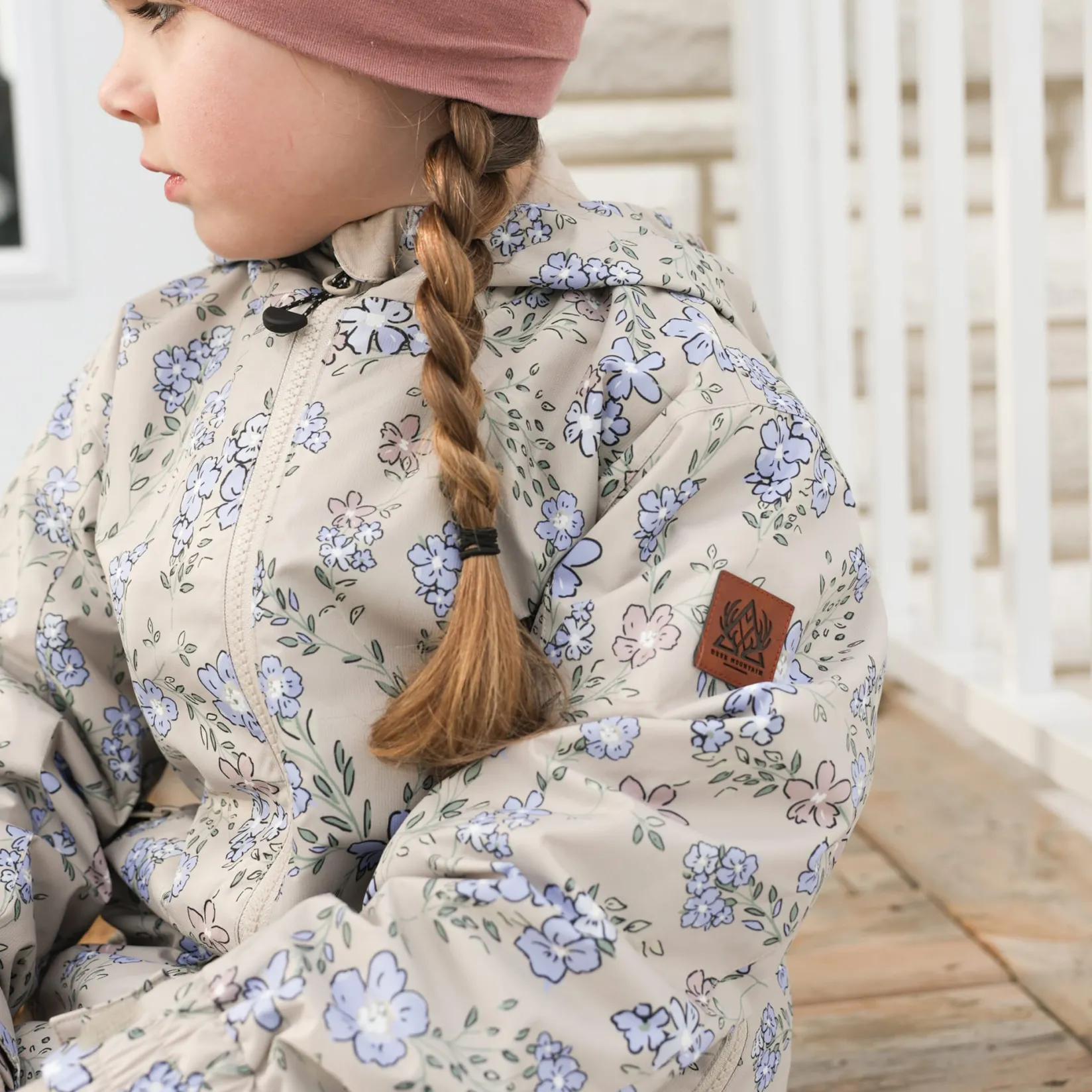 Outerwear>Deer Mountain Flowers 3in1 Set 2-6 Beige