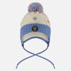 Sale Flowers Knit Hat 6-24m Beanies