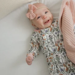 Preemie Clothing|Pajamas>Colle Colle Flowers Magnetic Pajamas P-18m Ivory