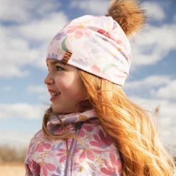 Flowers Neck Warmer 2-14y Kids Neck Warmers & Scarves