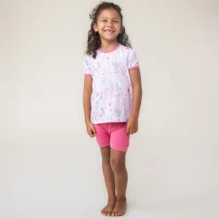 Clearance Flowers 3pc Pajamas 2-12 Kids Pajamas & Bathrobes