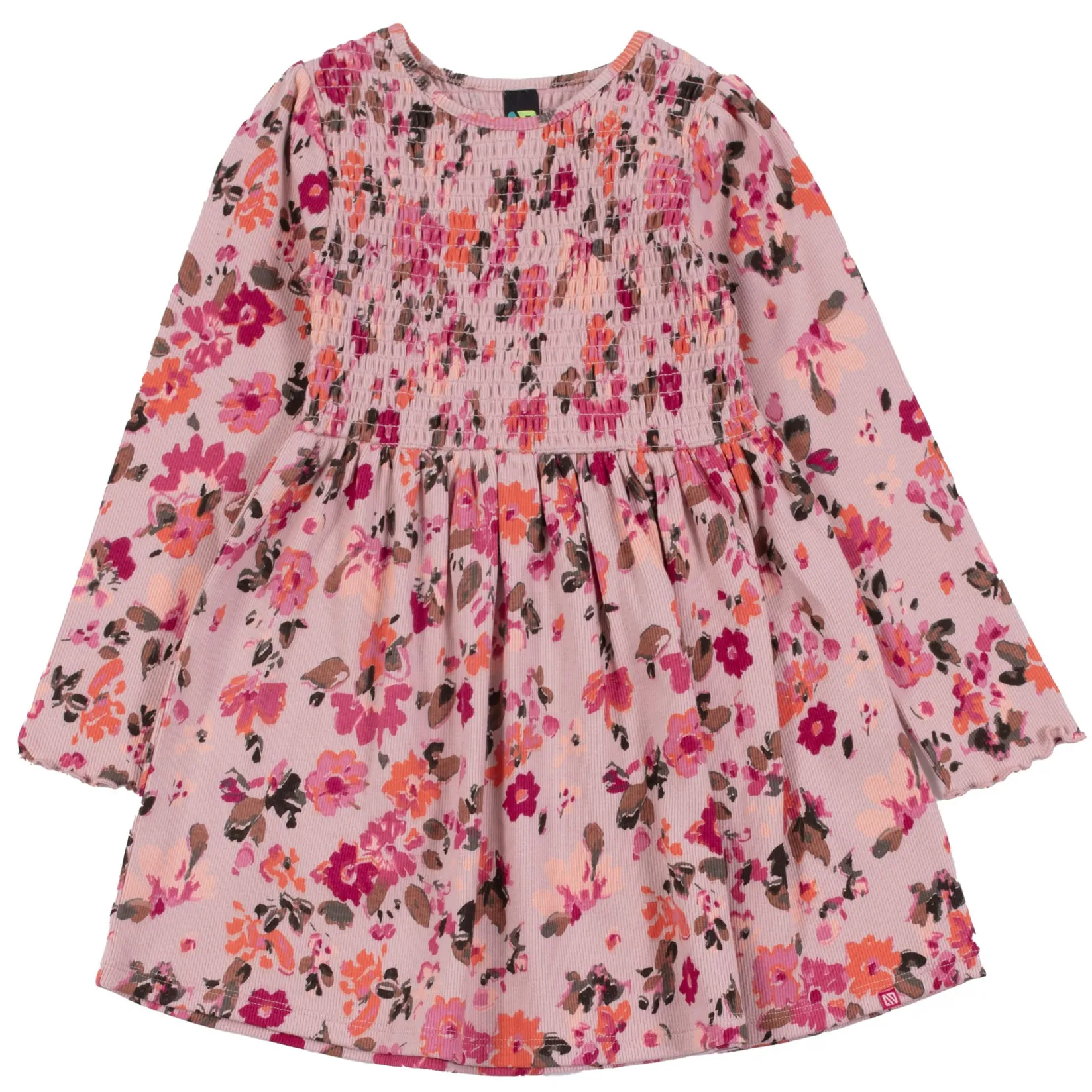 Clearance Flowers Printed Dress 2-12 Kids Dresses & Rompers