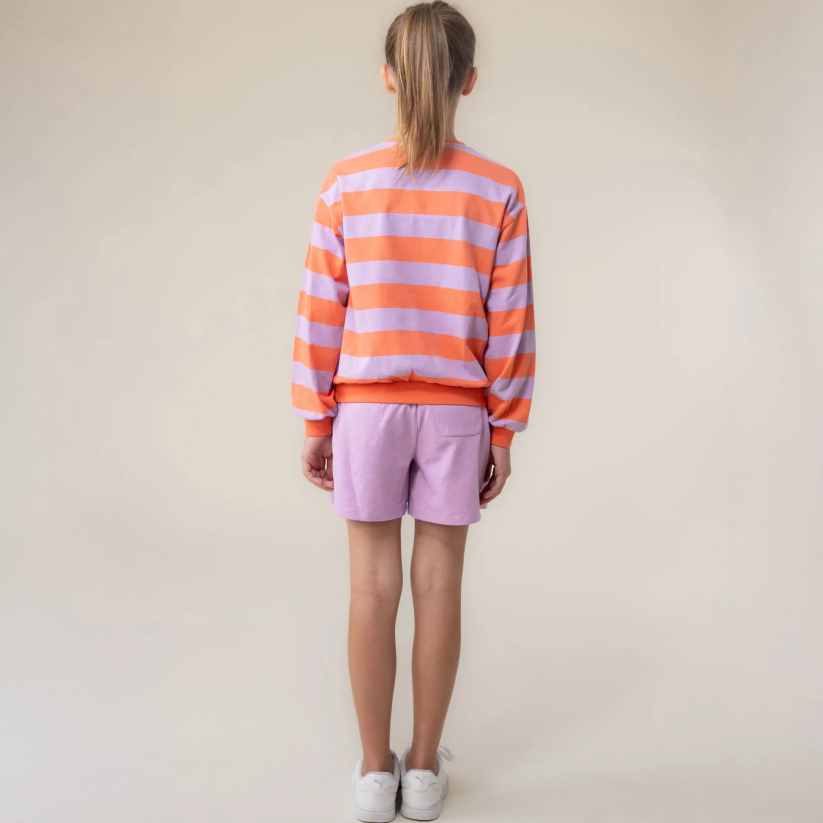 Outlet Flowers Striped Sweatshirt 212 Kids Fleeces And Sweatshirts|Tops