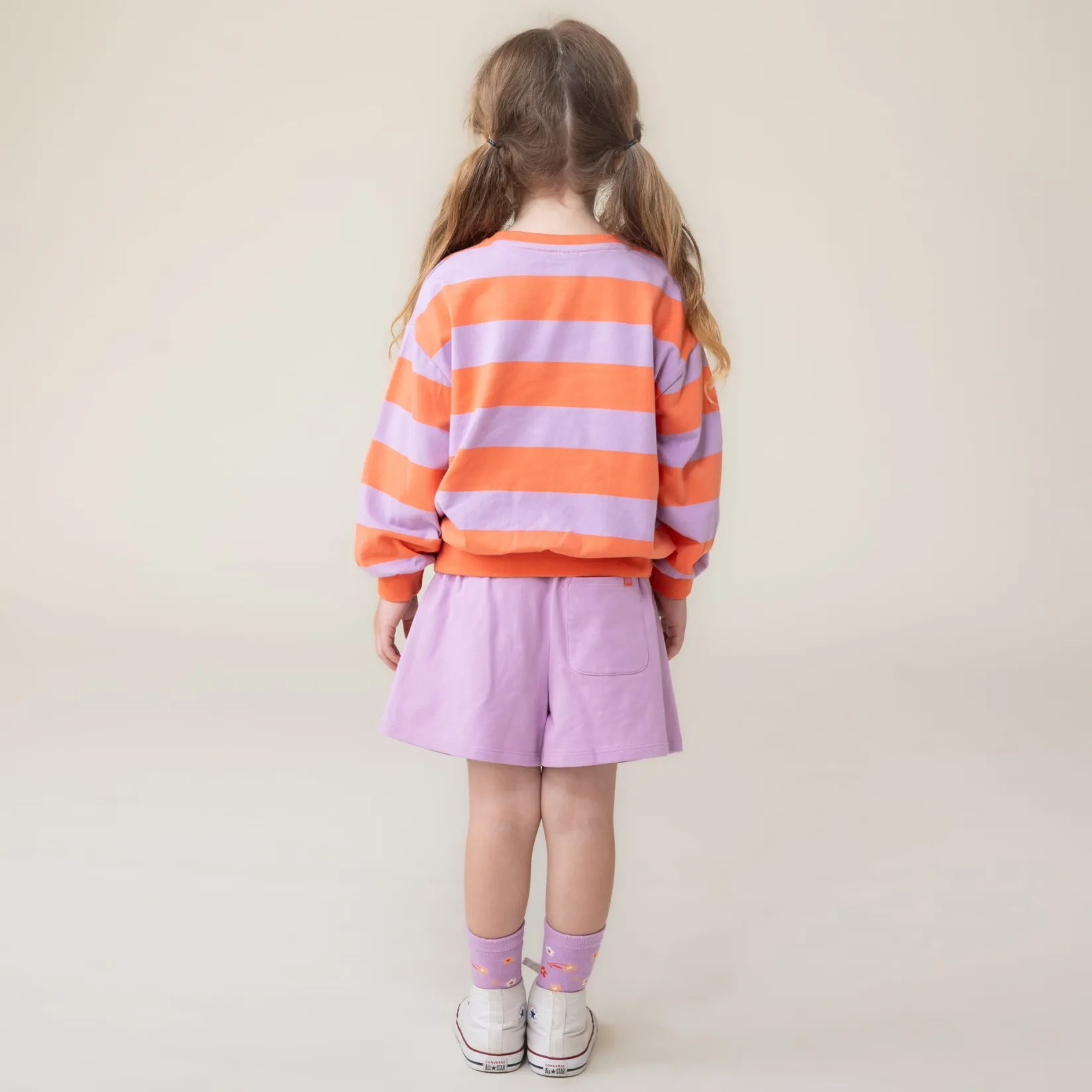 Outlet Flowers Striped Sweatshirt 212 Kids Fleeces And Sweatshirts|Tops