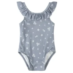 Swimsuits>Petit Lem Flowers Swimsuit 6-24m Blue