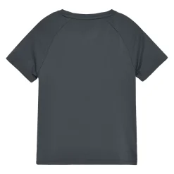 Sportswear|Tops>Color Kids Flowers T-shirt 4-8 Charcoal