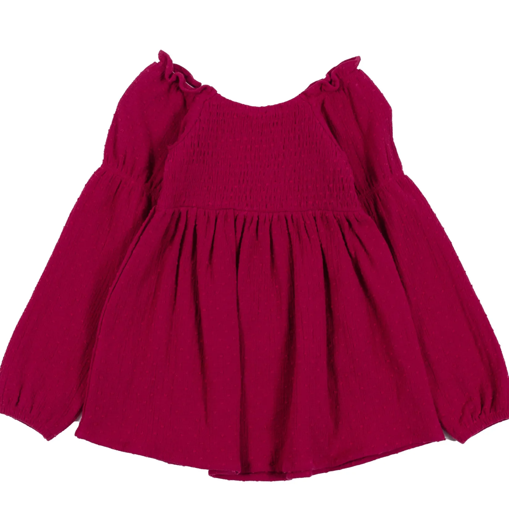 Tops>Nano Flowers Tunic 2-12 Fuchsia