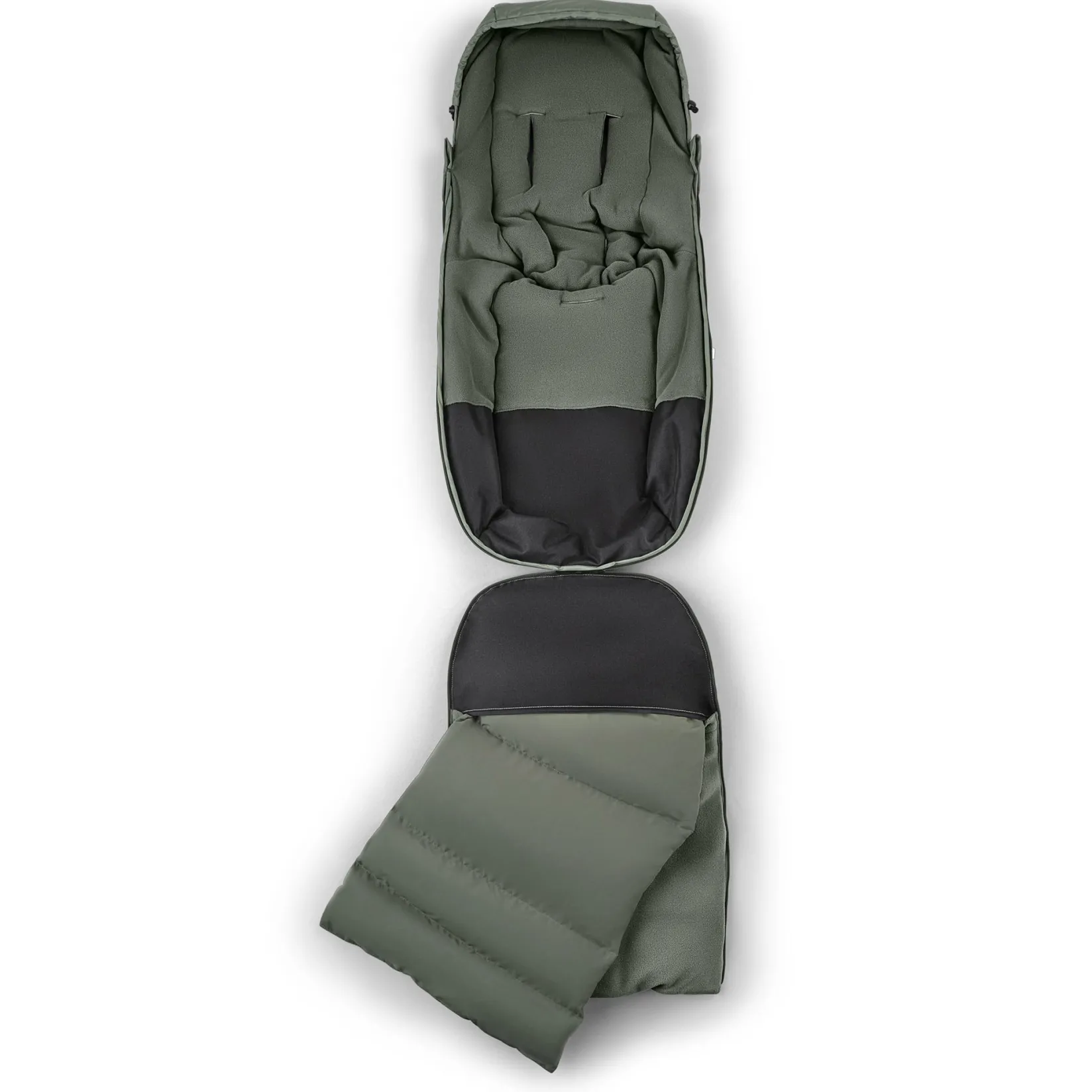 Winter Activities|Strollers & Trailers>Bugaboo Footmuff Thermolite - Forest Green