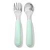 Tableware|Plates & Placemats>Oxo Tot Fork & Spoon Set - Opal
